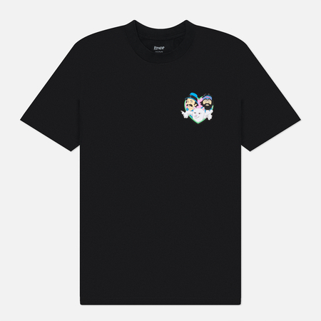 Мужская футболка RIPNDIP x Cheech & Chong I <3 Pot, цвет чёрный, размер XL