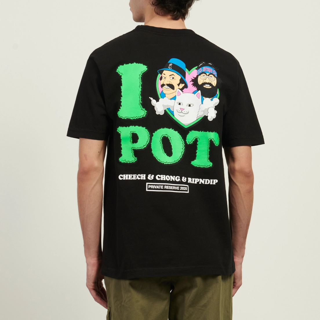 RIPNDIP Мужская футболка x Cheech & Chong I <3 Pot