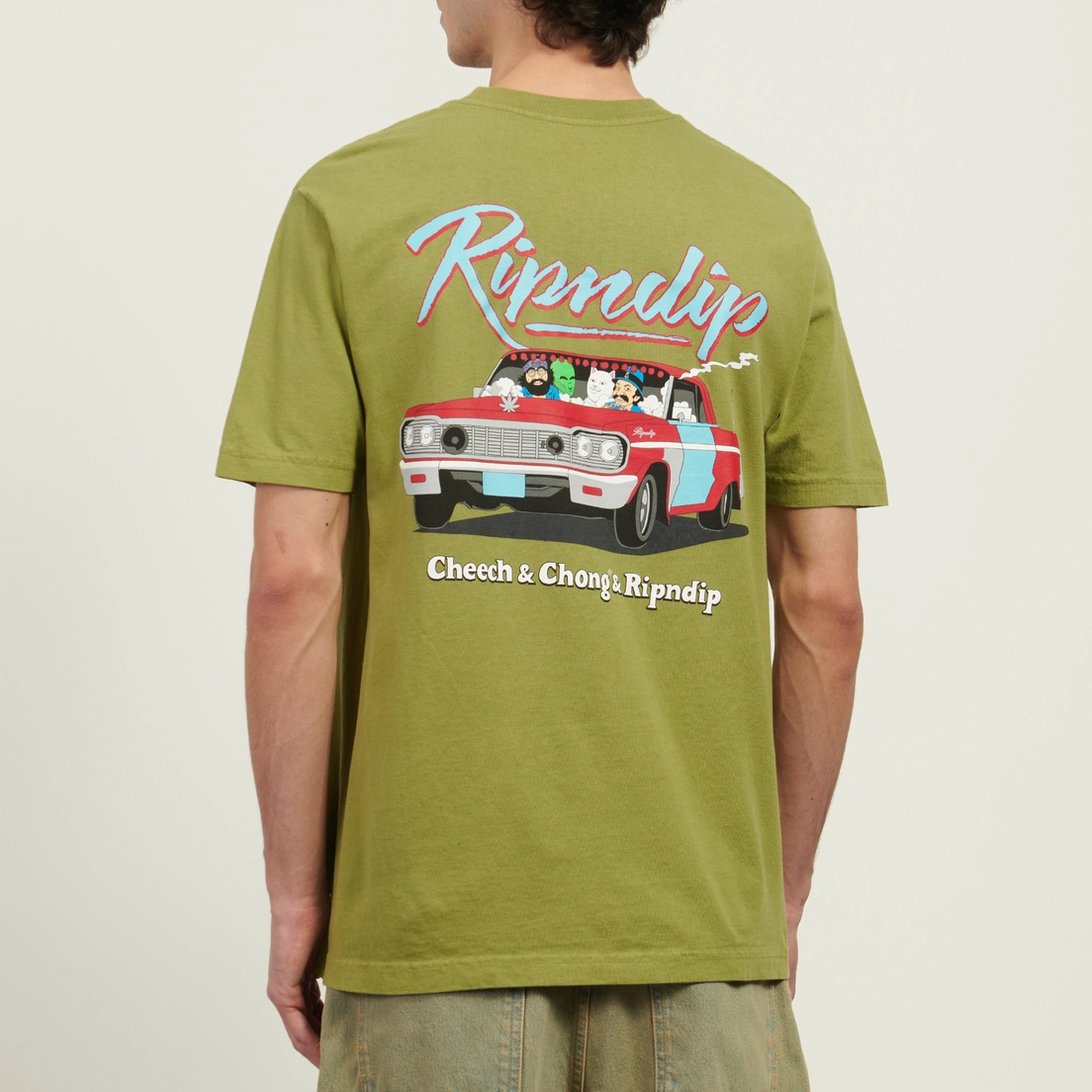 RIPNDIP Мужская футболка x Cheech & Chong Riders