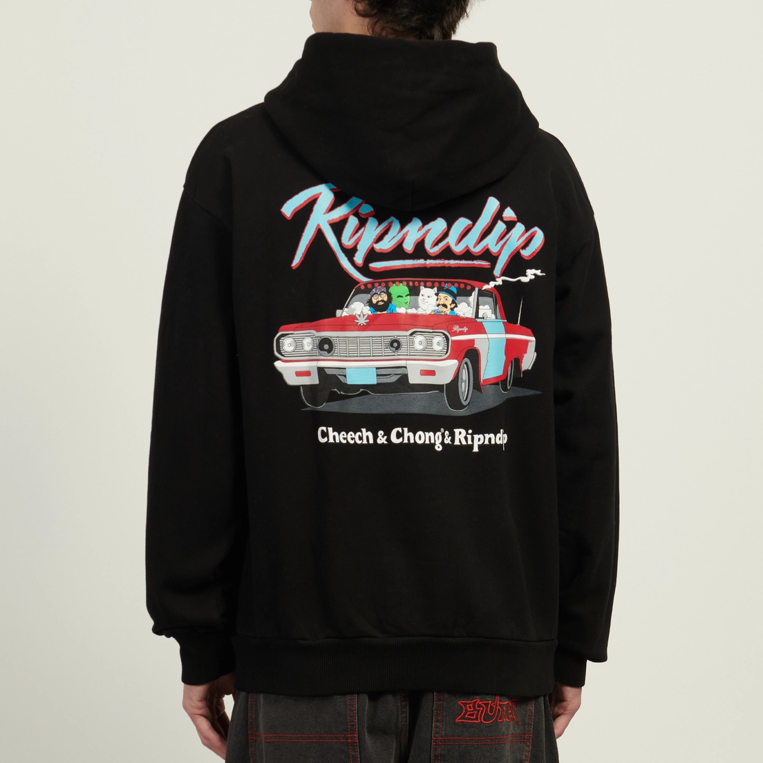 RIPNDIP Мужская толстовка x Cheech & Chong Riders Hoodie