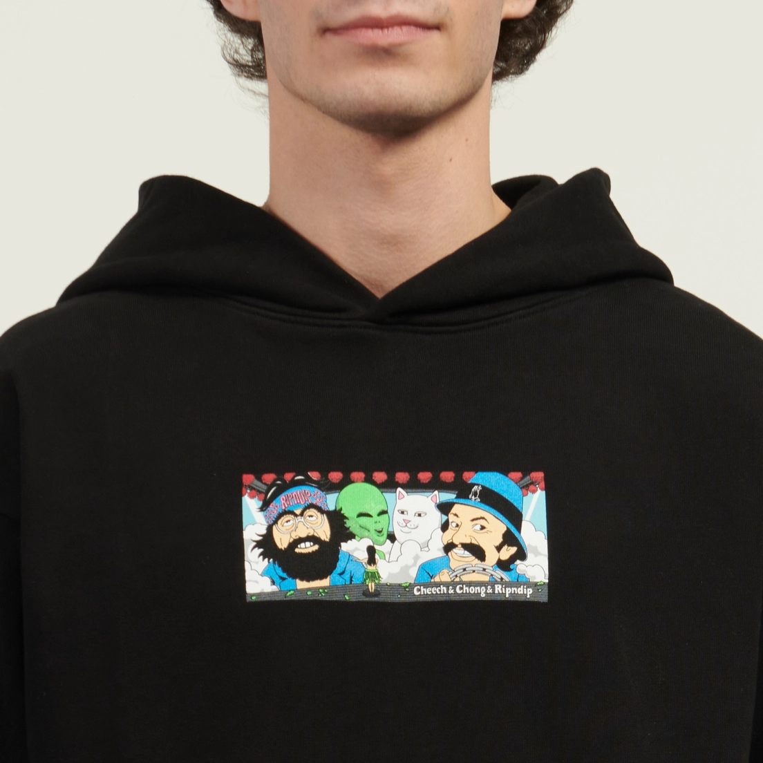 RIPNDIP Мужская толстовка x Cheech & Chong Riders Hoodie