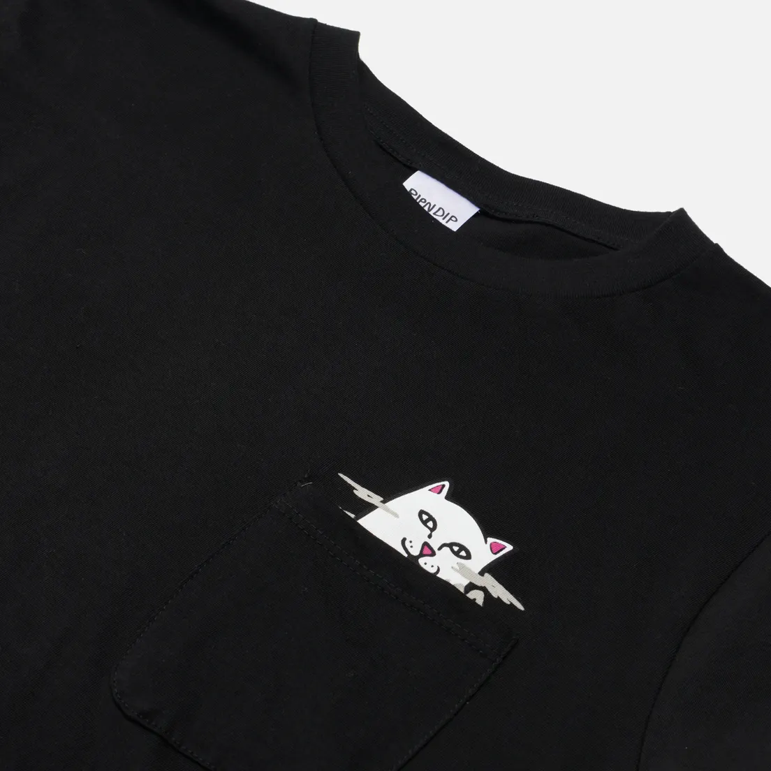 RIPNDIP Мужская футболка Lord Nermal Smokey Pocket