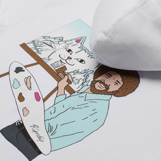 Мужская толстовка RIPNDIP Beautiful Mountain Hoodie White