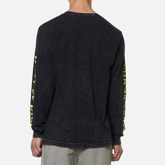 Мужской лонгслив RIPNDIP Besties Black Mineral Wash