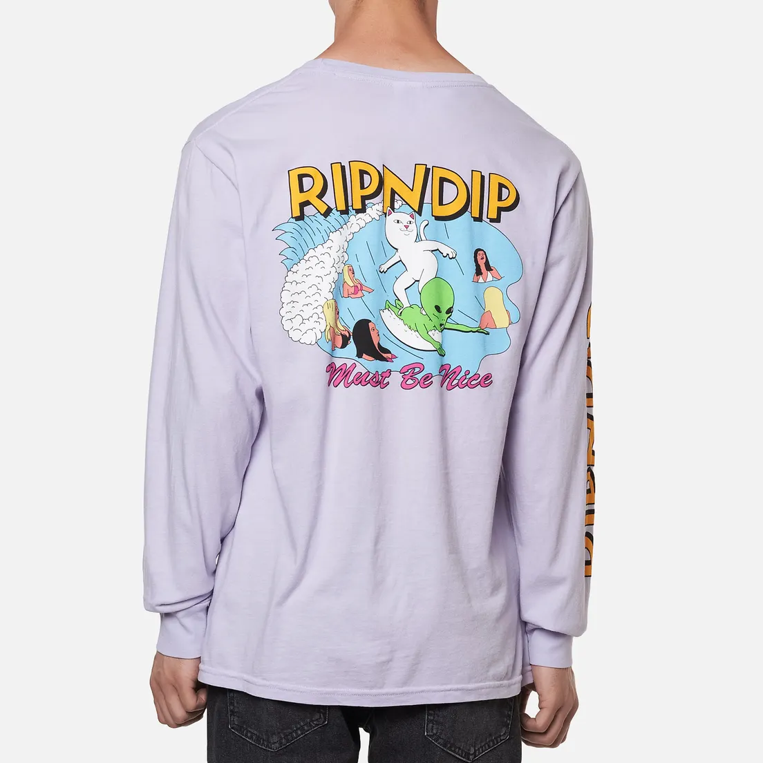 RIPNDIP Мужской лонгслив Hang Ten