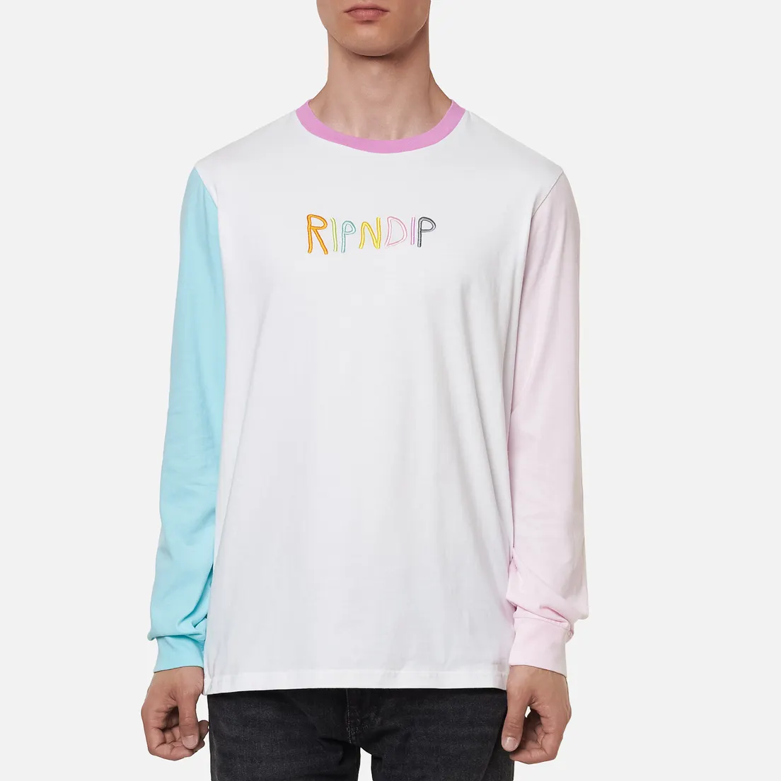 RIPNDIP Мужской лонгслив Embroidered Logo