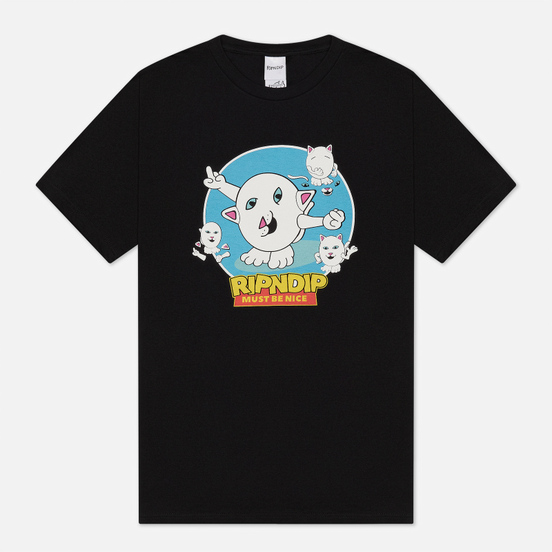 Мужская футболка RIPNDIP Nerm Story Black