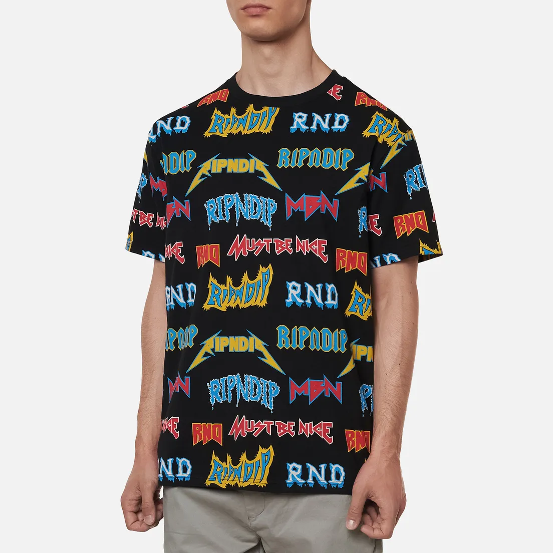 RIPNDIP Мужская футболка Rock & Nerm