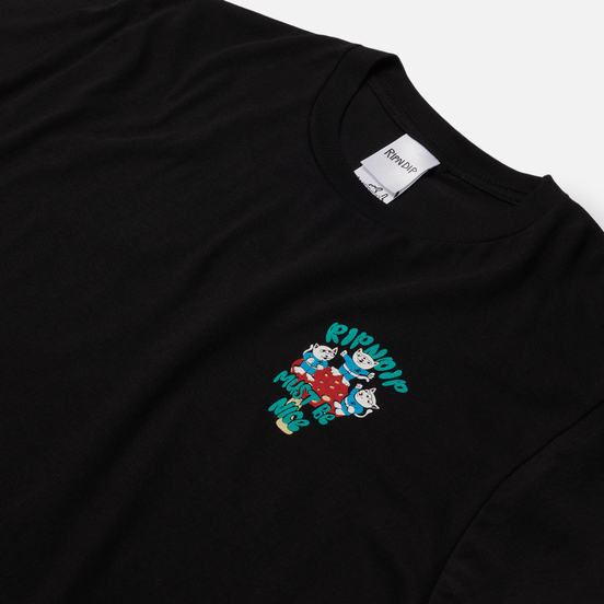 Мужская футболка RIPNDIP Alein Nerm Black