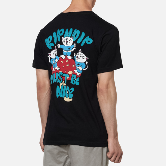 Мужская футболка RIPNDIP Alein Nerm Black