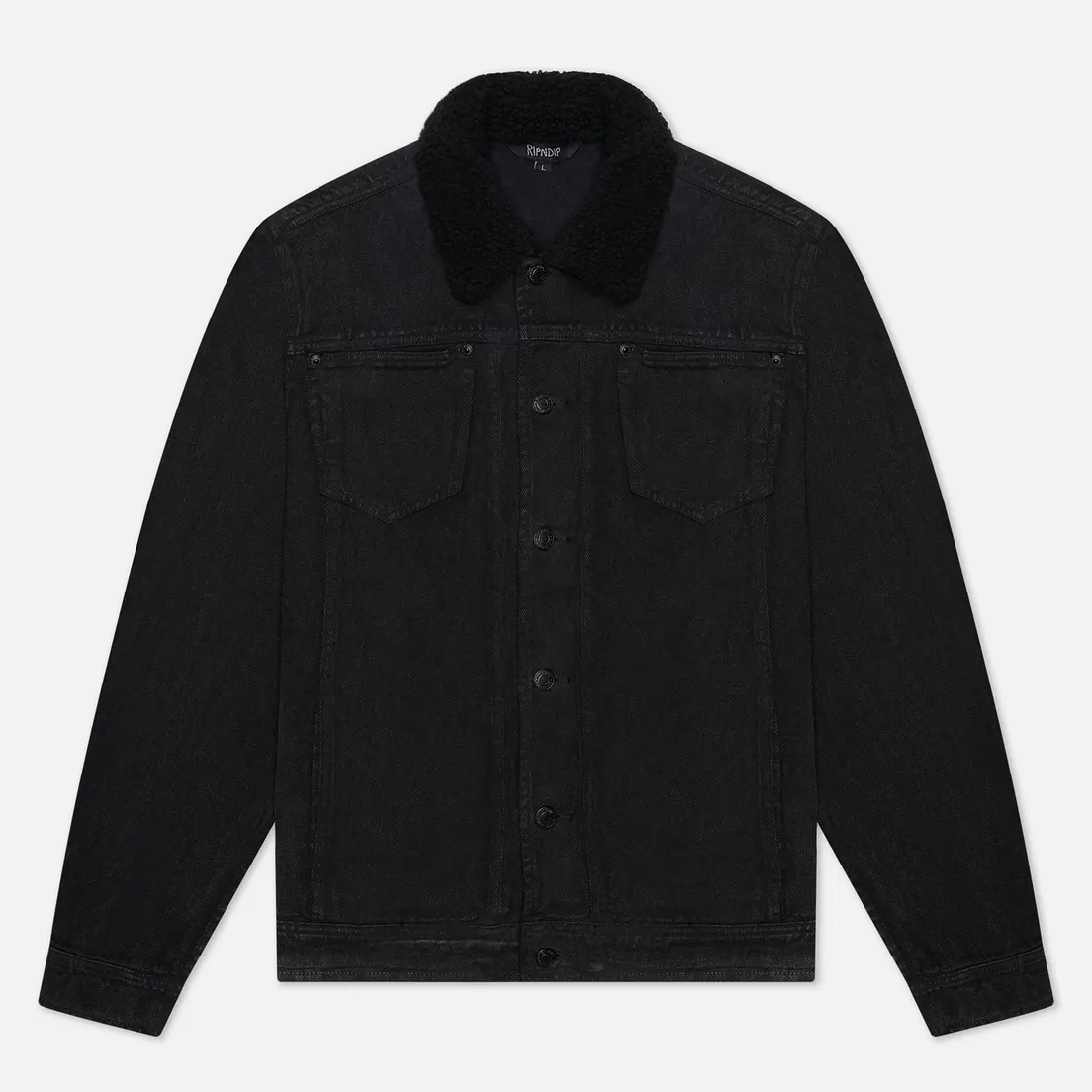 RIPNDIP Мужская джинсовая куртка Fucking Fuck Denim Sherpa