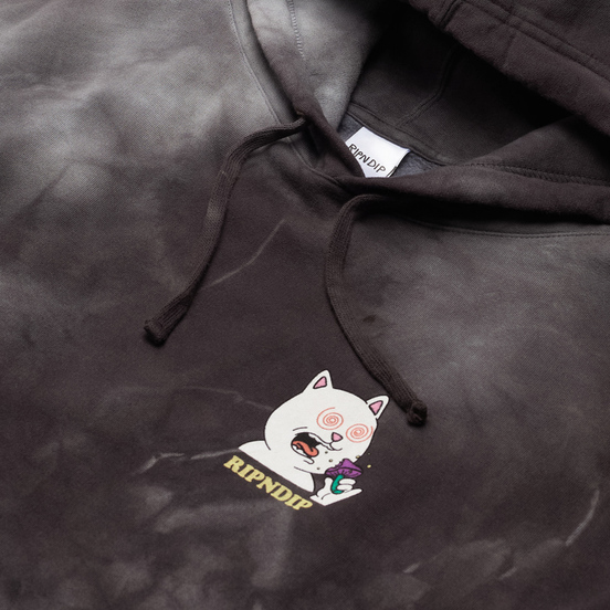 Мужская толстовка RIPNDIP 7 Days Hoodie Black Lightning Wash