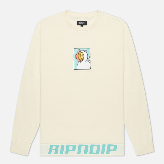 Мужская толстовка RIPNDIP Open Mind Crew Neck Natural