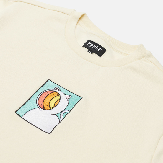 Мужская толстовка RIPNDIP Open Mind Crew Neck Natural