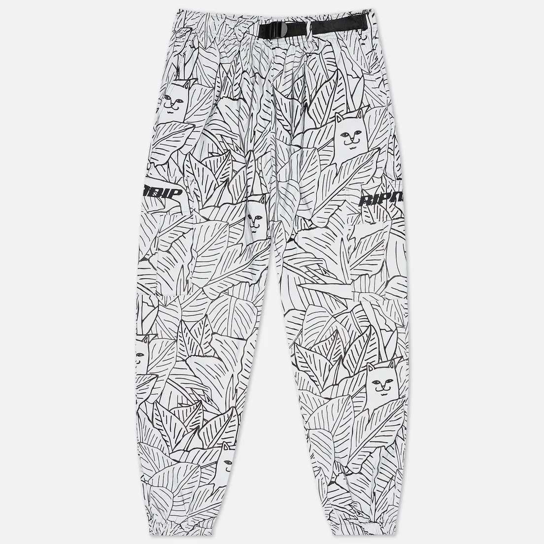 RIPNDIP Мужские брюки Nermal Leaf Reflective Cargo