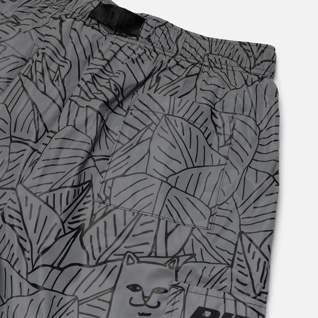 RIPNDIP Мужские брюки Nermal Leaf Reflective Cargo