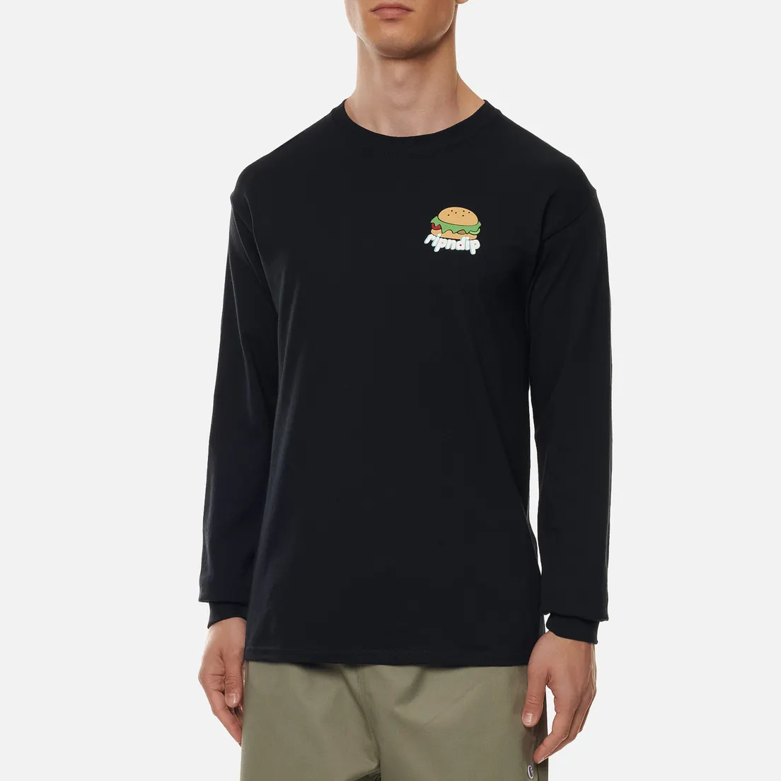 RIPNDIP Мужской лонгслив Fat Hungry Baby