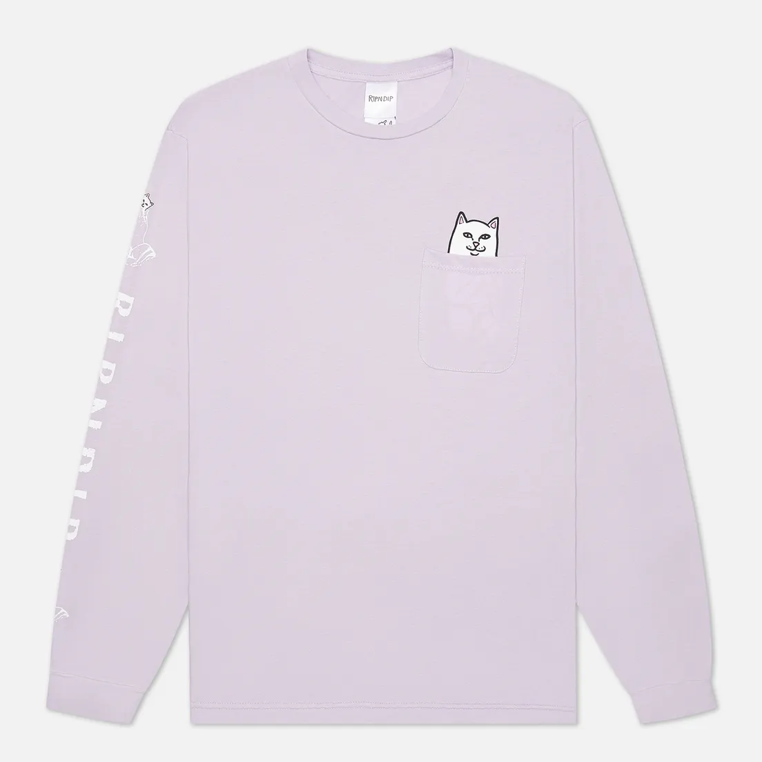RIPNDIP Мужской лонгслив Lord Nermal Pocket