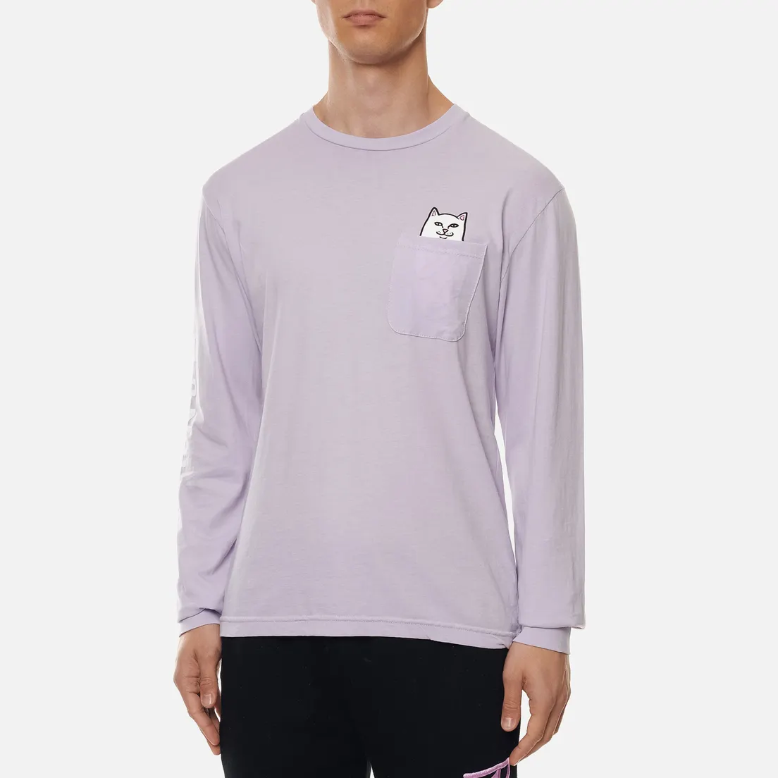 RIPNDIP Мужской лонгслив Lord Nermal Pocket
