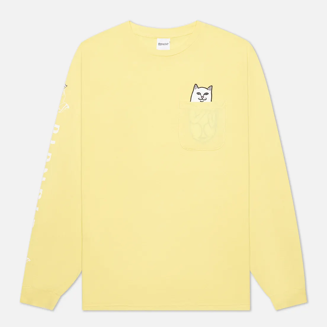 RIPNDIP Мужской лонгслив Lord Nermal Pocket