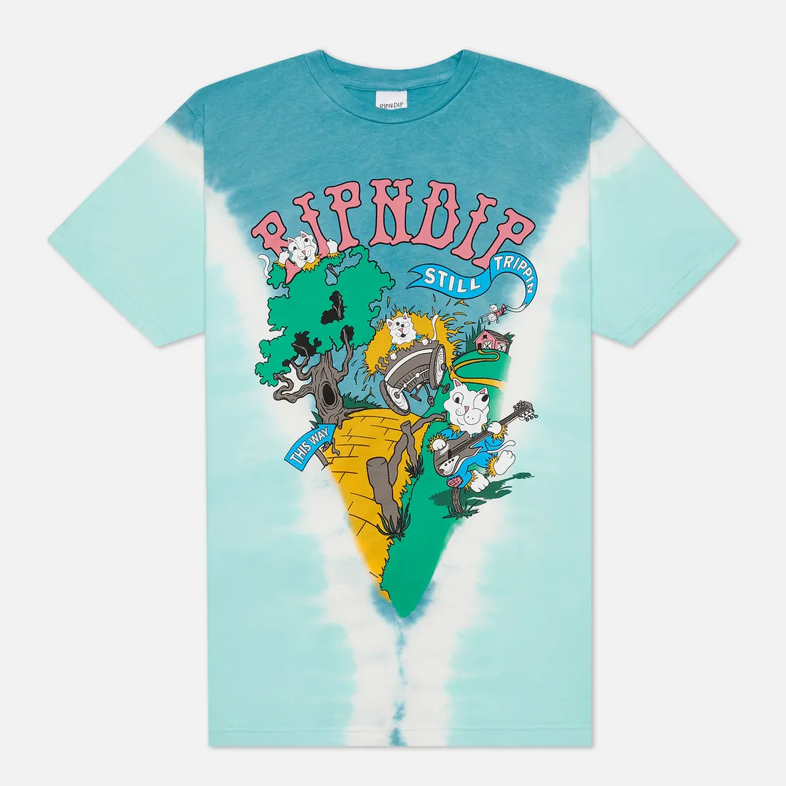 RIPNDIP Мужская футболка Band Wagon