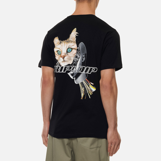 Мужская футболка RIPNDIP Cybor Black