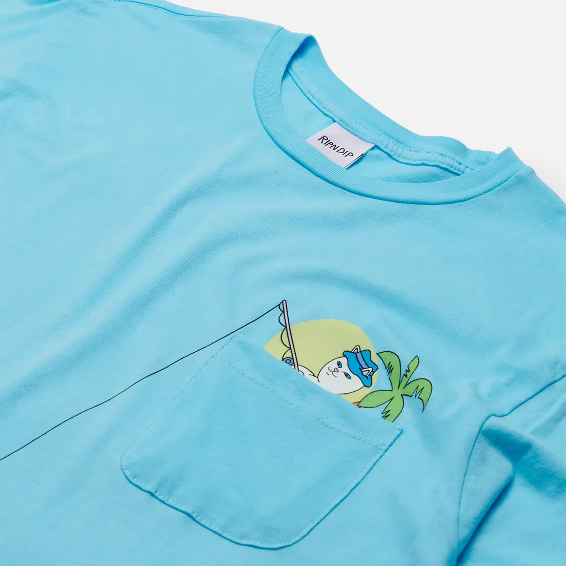 RIPNDIP Мужская футболка Foreign Fish Pocket