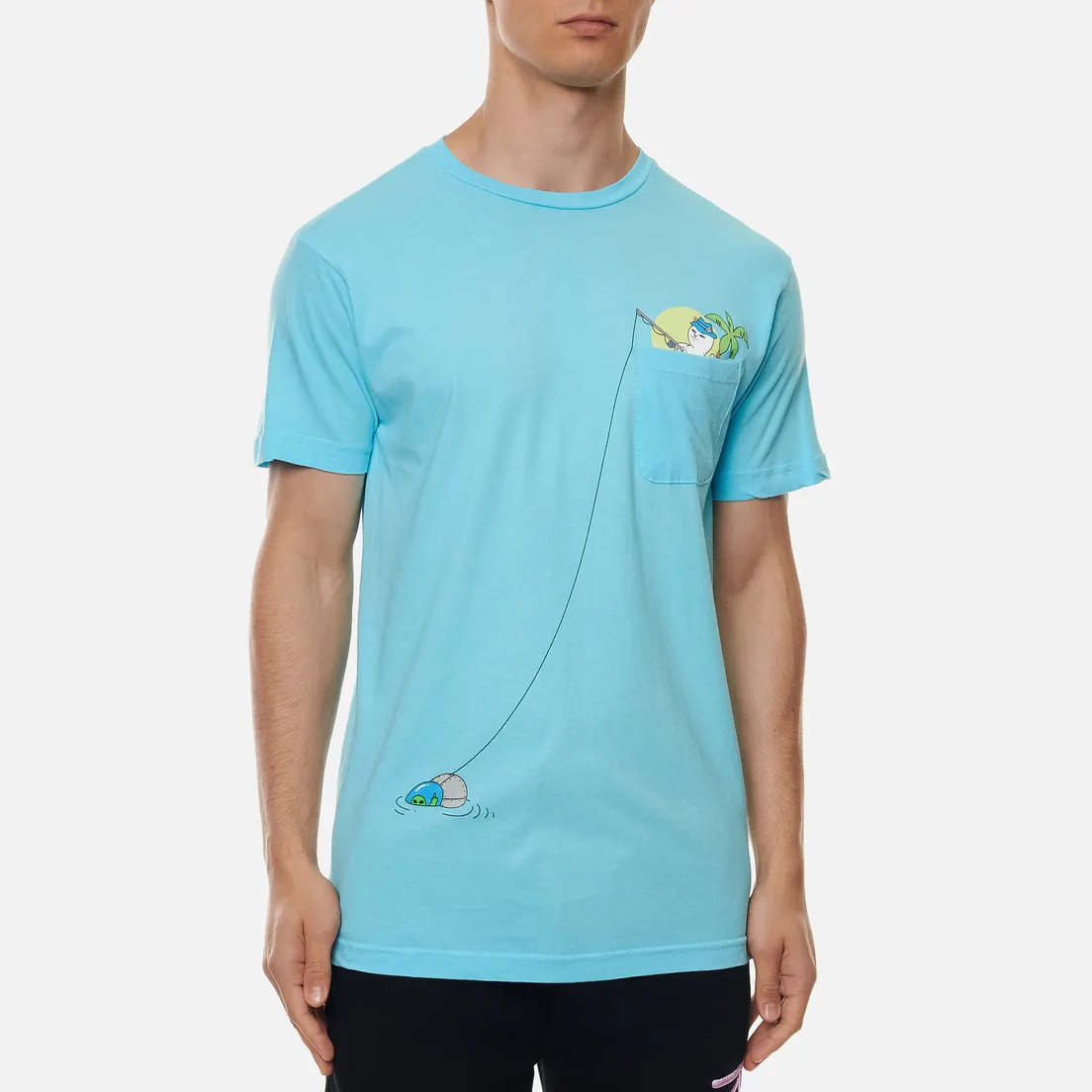 RIPNDIP Мужская футболка Foreign Fish Pocket