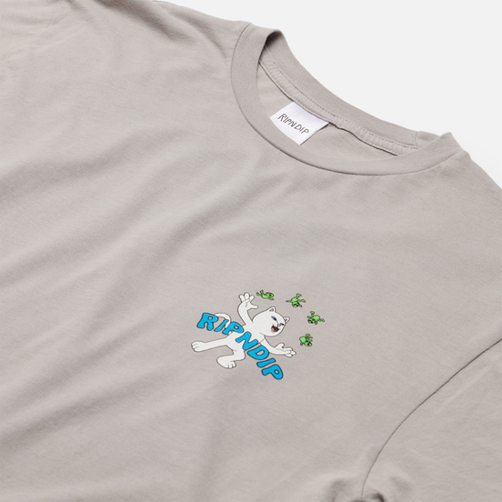 Мужская футболка RIPNDIP Lucky Charm Grey