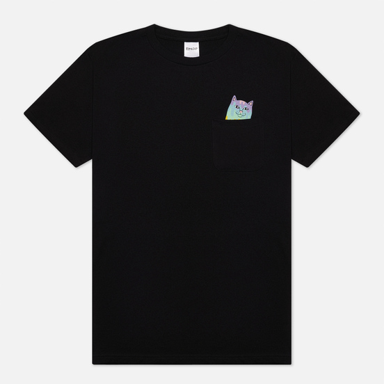 Мужская футболка RIPNDIP Rainbow Nerm Pocket Black