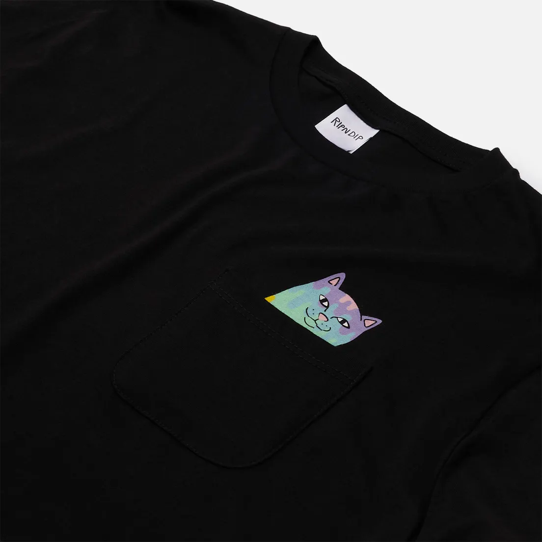RIPNDIP Мужская футболка Rainbow Nerm Pocket