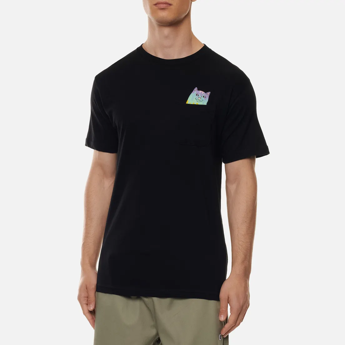 RIPNDIP Мужская футболка Rainbow Nerm Pocket