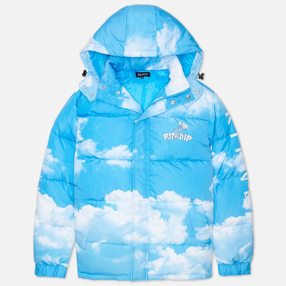 RIPNDIP Мужской пуховик Heaven And Hell Puffer