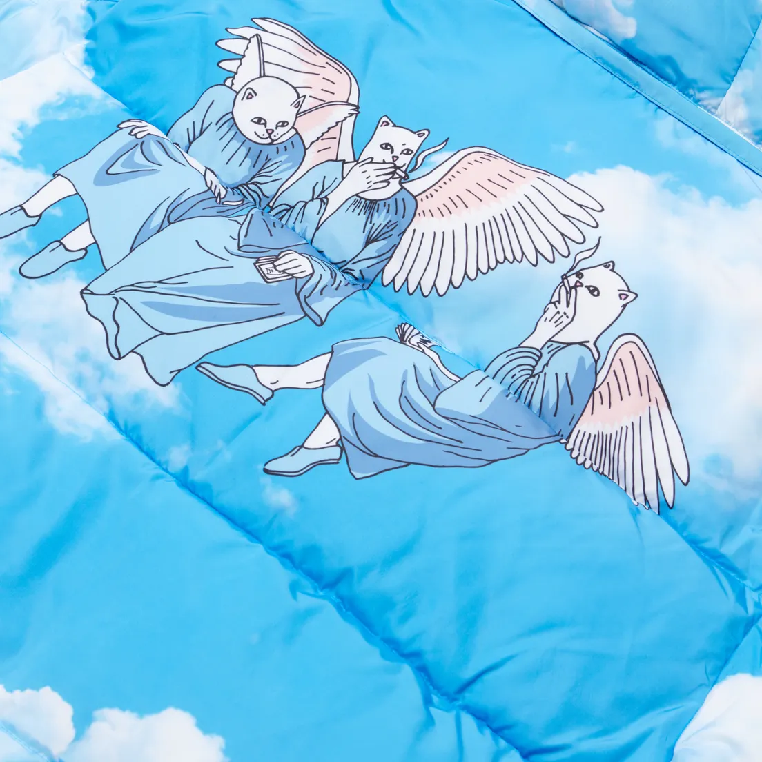 RIPNDIP Мужской пуховик Heaven And Hell Puffer