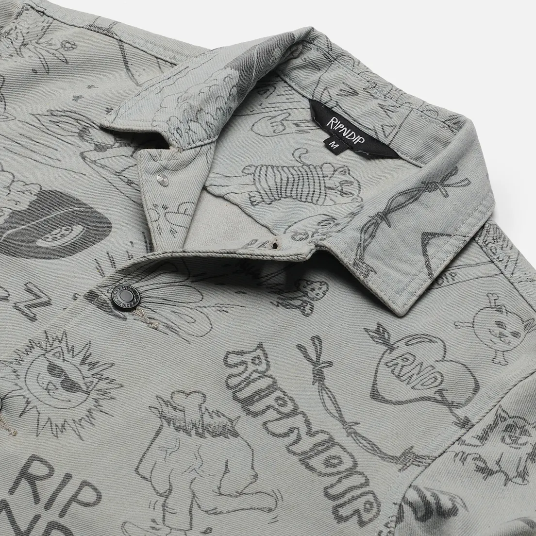 RIPNDIP Мужская джинсовая куртка Sharpie Denim
