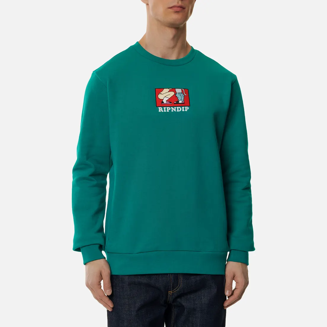 RIPNDIP Мужская толстовка Love Is Blind Crew Neck