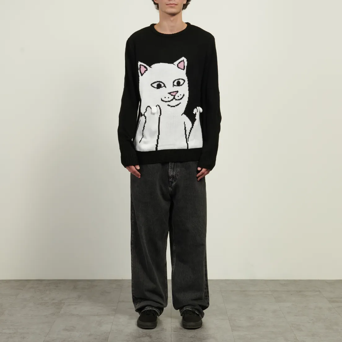 RIPNDIP Мужской свитер Lord Nermal Flippy Knitty