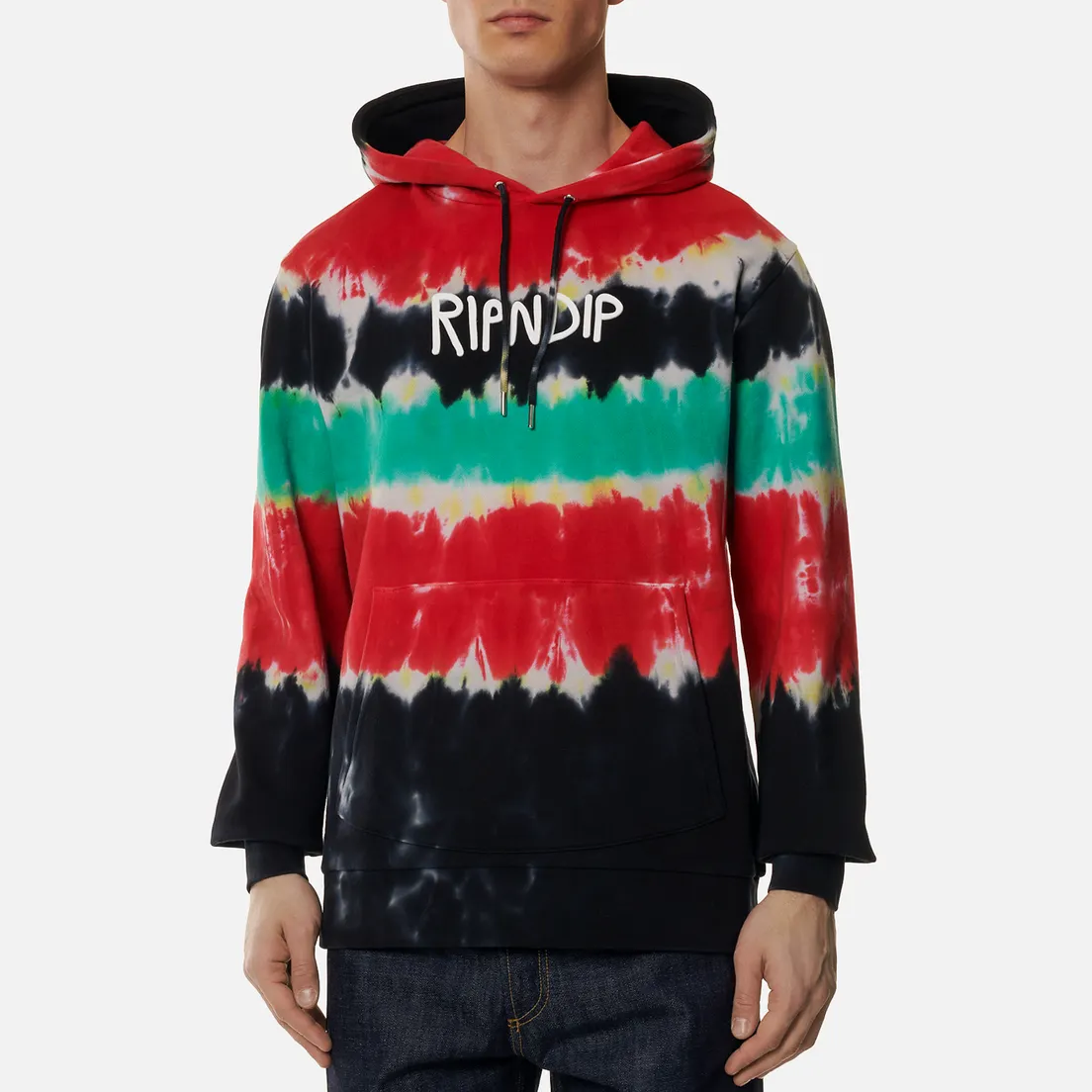 RIPNDIP Мужская толстовка Rubber Logo Hoodie