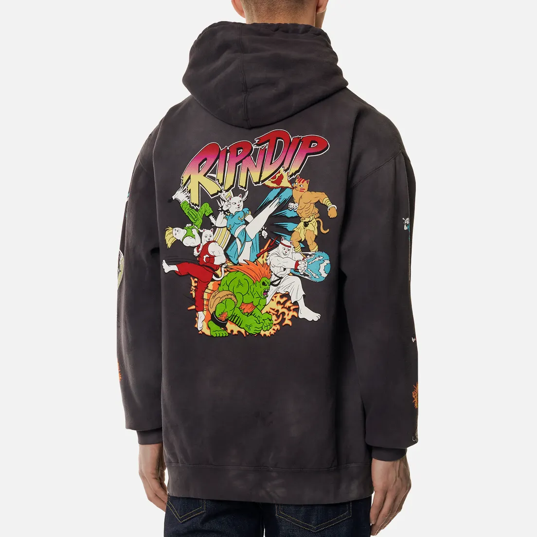RIPNDIP Мужская толстовка Nerm Fighter Hoodie