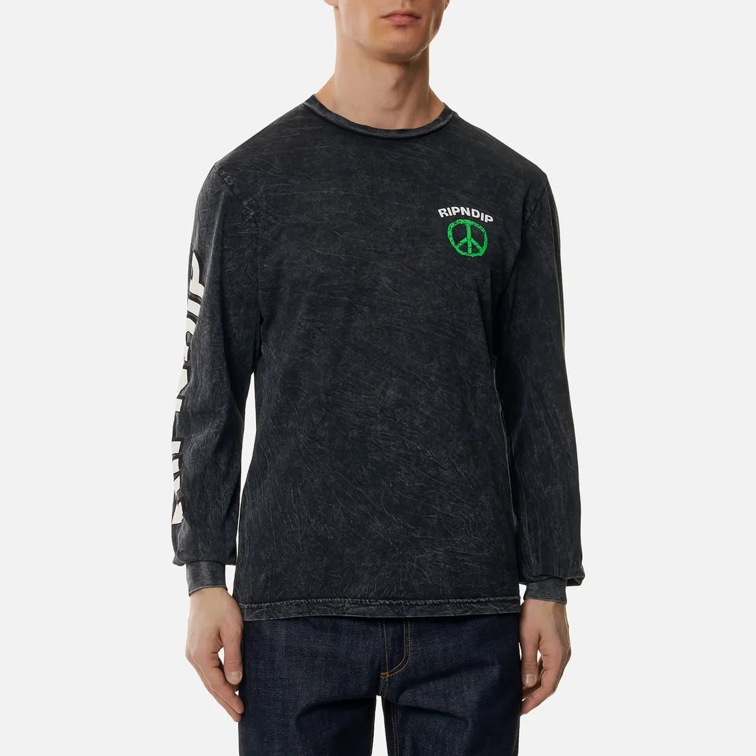 RIPNDIP Мужской лонгслив Peace No Love