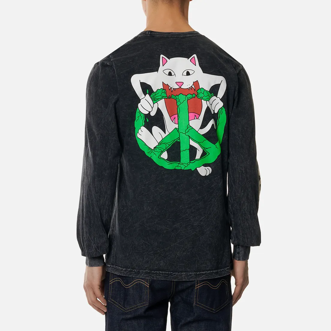 RIPNDIP Мужской лонгслив Peace No Love