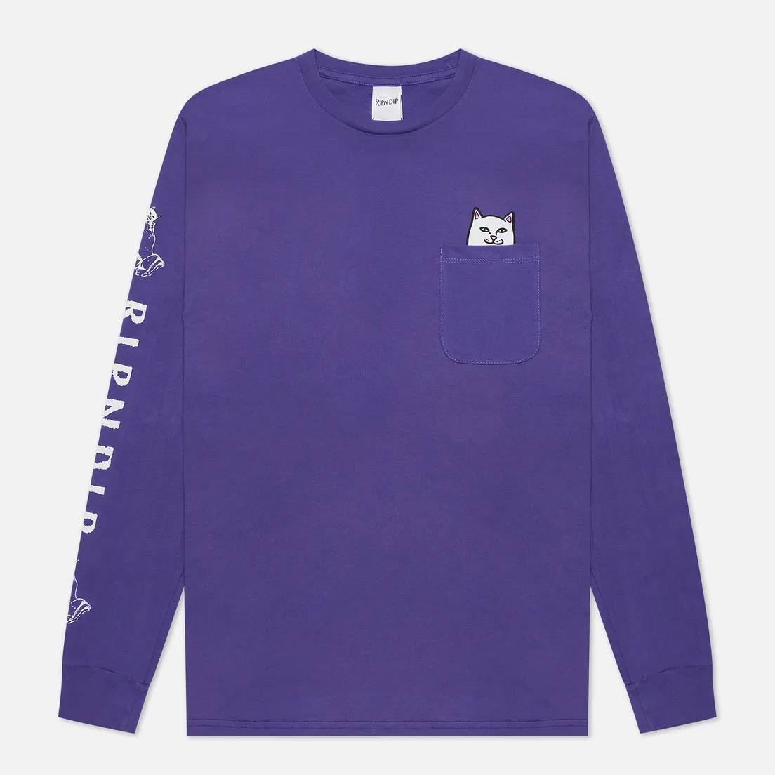 RIPNDIP Мужской лонгслив Lord Nermal Pocket