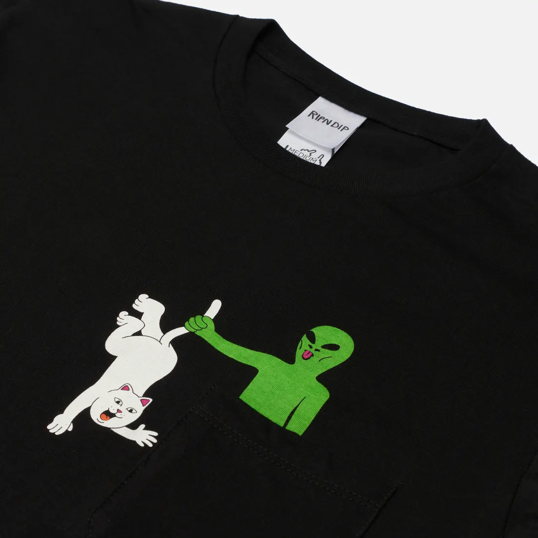 RIPNDIP Мужская футболка Hung Up Pocket