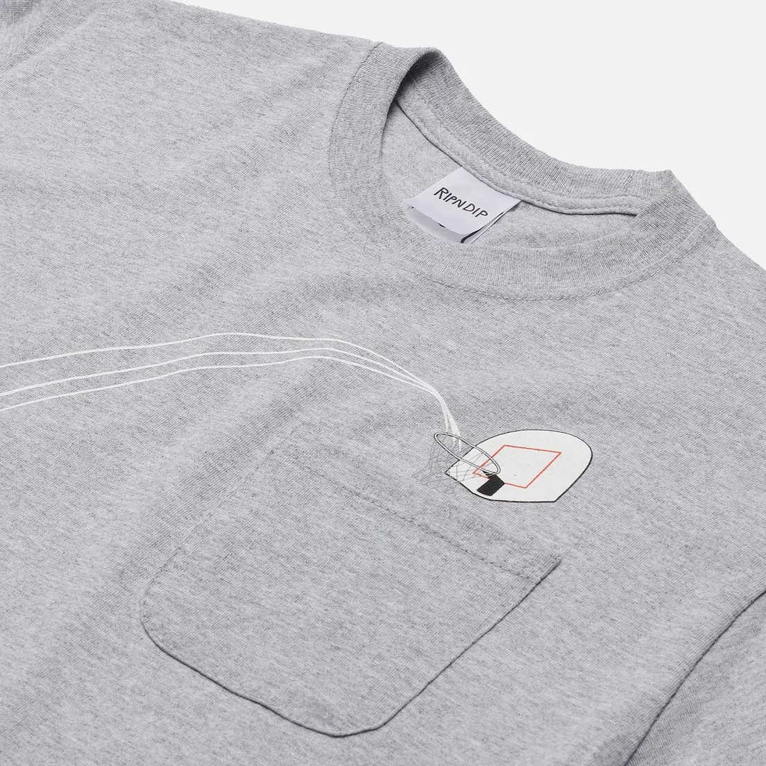 RIPNDIP Мужская футболка Hoops Pocket