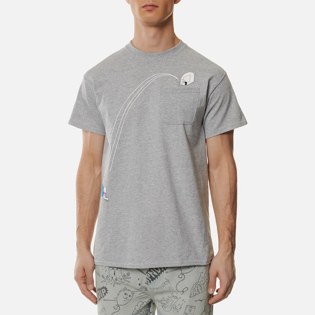RIPNDIP Мужская футболка Hoops Pocket