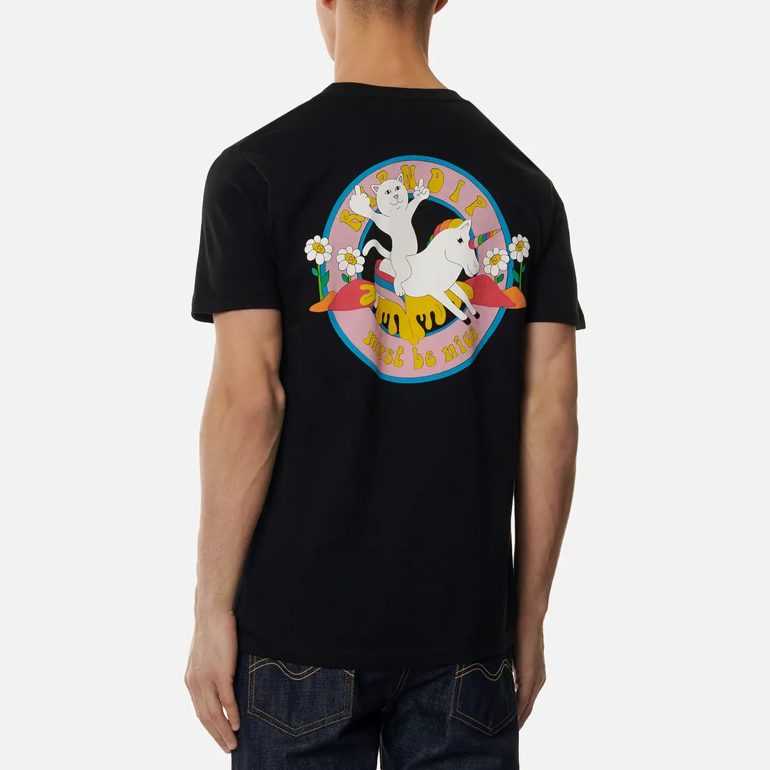 RIPNDIP Мужская футболка Unicorn Rider