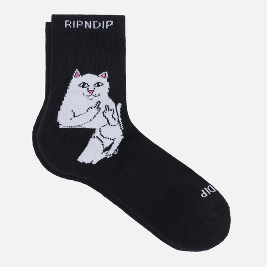 Носки RIPNDIP Lord Nermal Mid Black