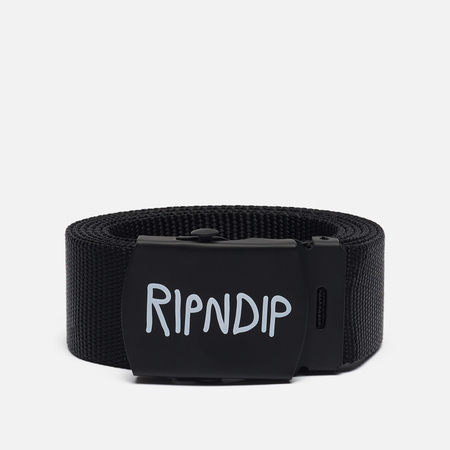 Ремни  Brandshop Ремень RIPNDIP Logo Web, цвет чёрный