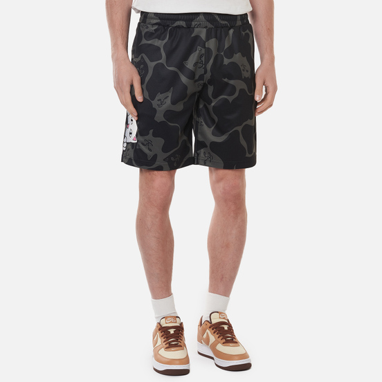 Мужские шорты RIPNDIP Peeking Nermal Jersey Black Camo