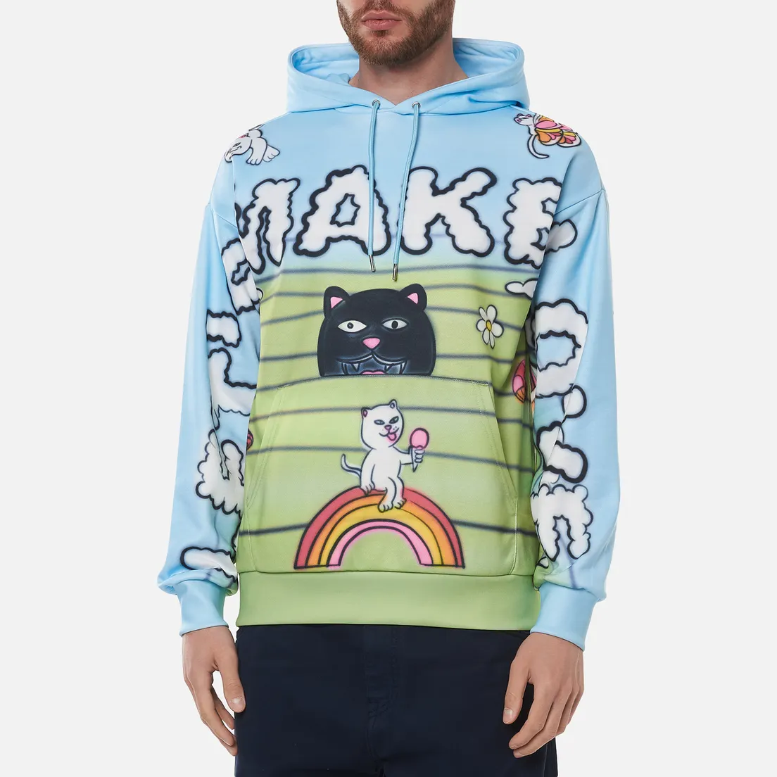 RIPNDIP Мужская толстовка Lets Make Love Hoodie